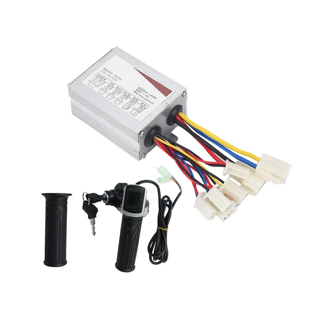 Contrôleur 36V 1000W + Accélérateur Poignée Pour Scooter électrique Brushed - Kit Pièces De Rechange E-bike