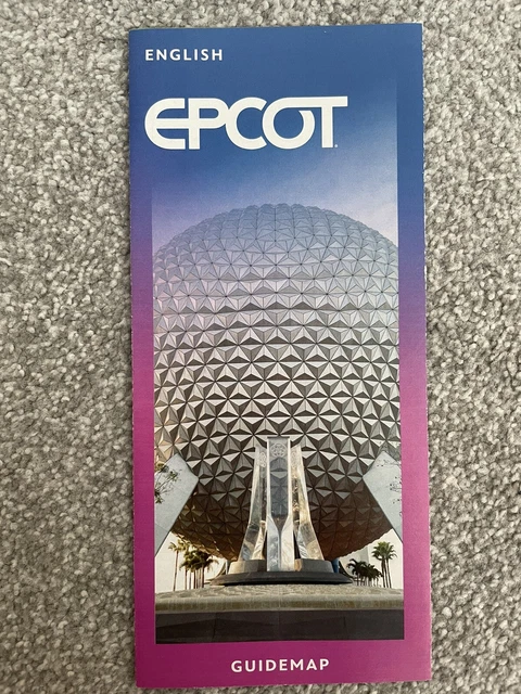 2023 DISNEY EPCOT Theme Park Map - 2023 Disney Epcot Theme Park Map Walt Disney.webp