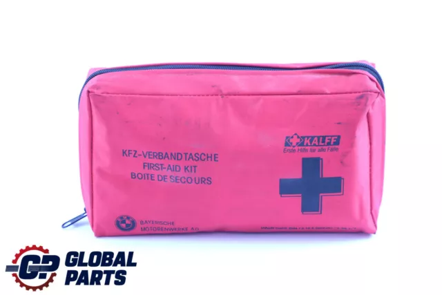 BMW Universal First Aid Emergency Medical Kit Pouch Rouge 8163269