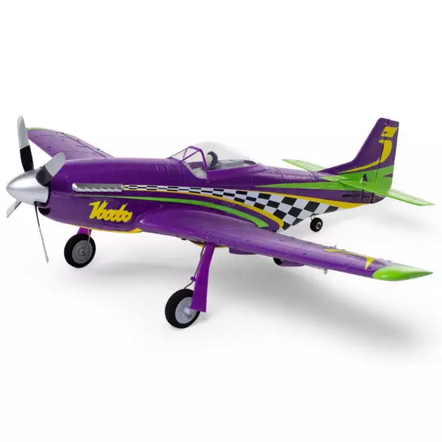 E-Flite UMX P-51D Voodoo RC Plane BNF Basic EFLU4350