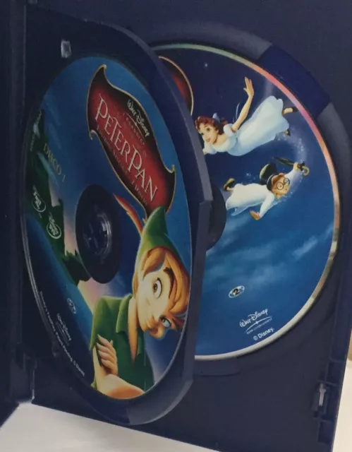 Le Avventure di Peter Pan DVD Edizione Speciale 2 DVD Classici Disney Come Foto 3