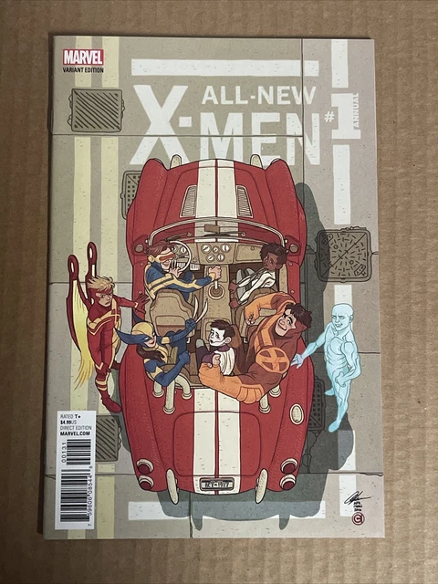 All-New X-Men Annual #1 Variant 1Stprint Marvel Comics (2016) Cyclops Wolverine