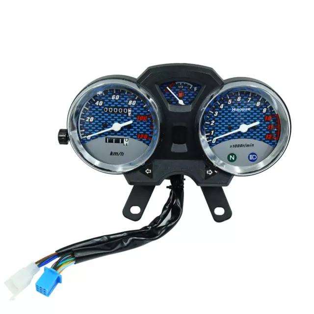 Moto Cruiser LCD double compteur kilométrique numérique tachymètre vitesse