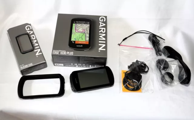 Garmin Edge 1030 Plus computer bicicletta GPS (nero), top!!! IMBALLO ORIGINALE!