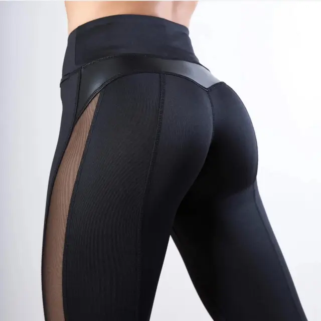 LEGGINS DEPORTIVAS ROPA Deportiva De Moda Licras Pantalones Para Yoga Mujer  £14.27 - PicClick UK