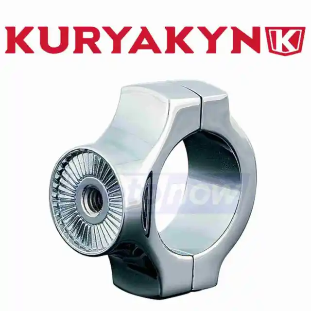 Kuryakyn Mount For Vertical Side-Mount License Plate Holder for 2008-2014 rm