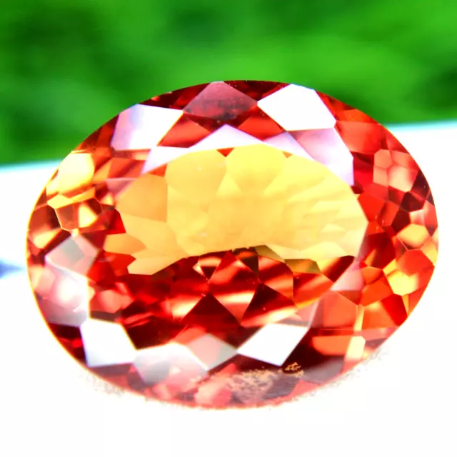 Loose Gemstones Fanta Orange Natural Spessartite Garnet 11-13 Ct Oval Cut