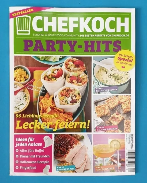 Chefkoch Bestseller 4/2019 Partyhits  ungelesen 1A abs.TOP