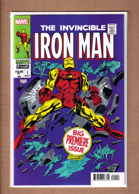 IRON MAN #1  Facsimile Edition 1st Appearance IRON MAN Reprint Marvel 2023