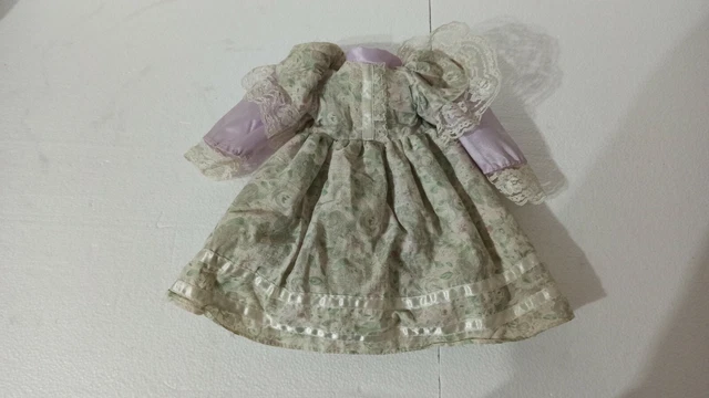 Très jolie robe grande poupée ancienne • EUR 49,00 - FR