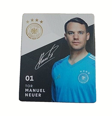 REWE DFB SAMMELKARTEN 2022 Nr. 01 Manuel Neuer EUR 1,00 - PicClick DE