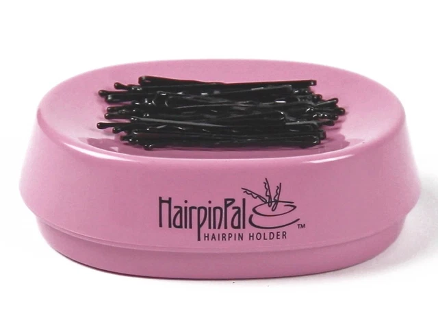 Bobby Pin and Hair Clip Magnetic Holder:  (Raspberry Mauve)
