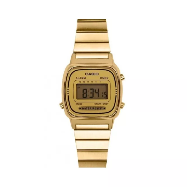 Casio La670Wga-9Df,Orologio Donna,Cronometro, Timer, Calendario Giornaliero