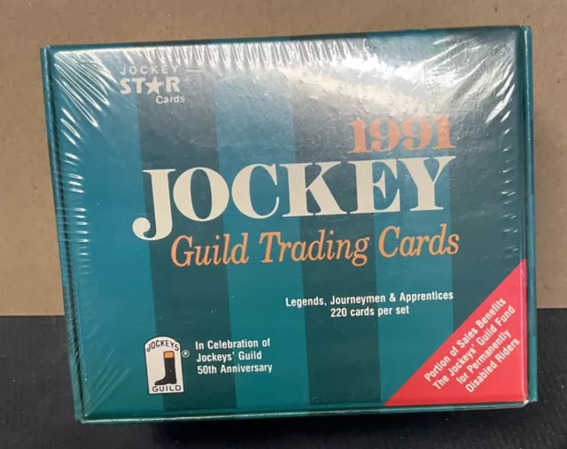 Jockey star cards 1991 Jockey guild trading cards￼