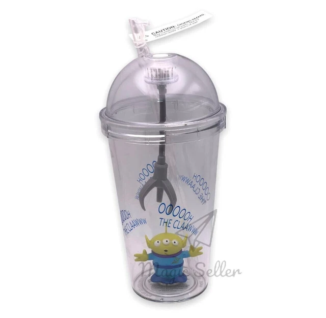 DISNEY TOY STORY Pizza Alien Space Crane Claw Tumbler Sipper Cup