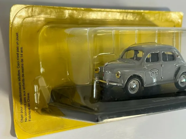 ATLAS UNIVERSAL HOBBIES NOREV Renault 4CV 1946 PTT Postes Musée La Poste 1/43 3