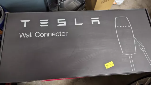 Tesla Motors 24' Cable Wall Connector Gloss Black 1050067-21-H 
