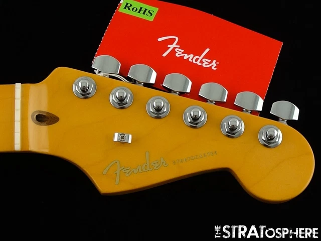 Fender American Ultra Stratocaster Strat NECK & LOCKING TUNERS, "D" USA Maple. Fender American Ultra Stratocaster Strat NECK & LOCKING TUNERS, "D" USA Maple.