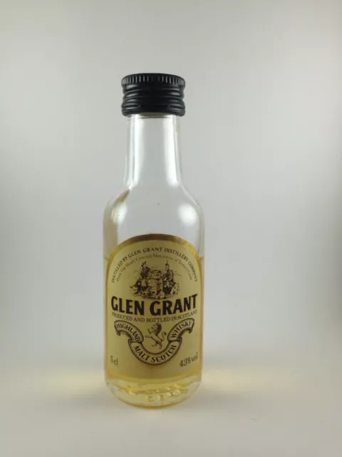 Glen Grant Single Malt Scotch Whisky Circa 1970s RARE Miniature