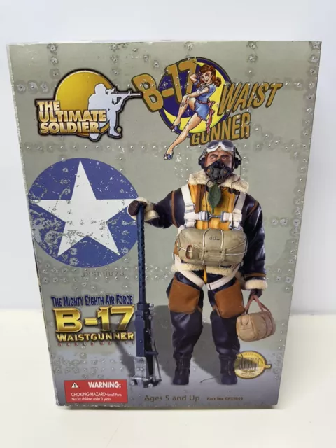 The Ultimate Soldier 1:6 B-17 Waist Gunner WWII The Mighty Eighth Air Force NEW