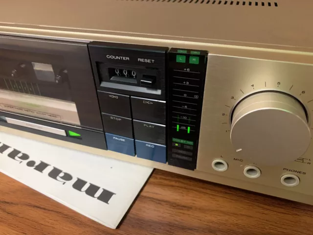 Marantz SD340 Registratore a cassette stereo Dolby B-C NR, autoreverse (leggi)