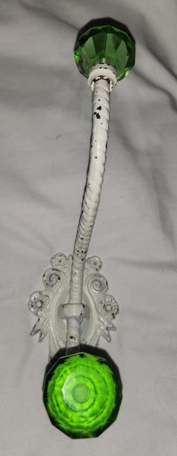 Double Wall Hook Decorative Antique Style Coat & Hat Hanger Iron 8"