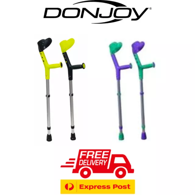 Donjoy Paediatric Forearm/Elbow Crutches | Free Express Postage