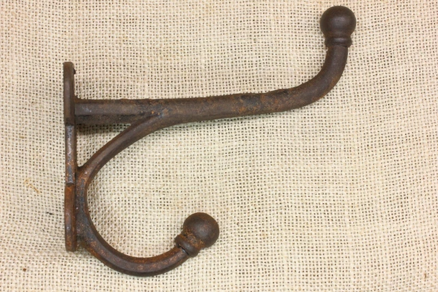 Old 5 5/8” Harness Hook Coat Tack Vintage Rustic Primitive Rusty Horse Barn Find