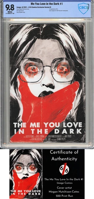 Me You Love In The Dark #1 - 616 Comics Spot Color Exclusive B - CBCS 9.8!