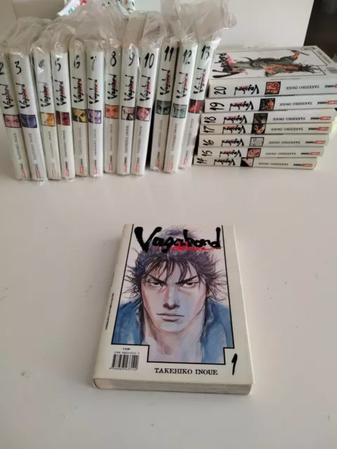 Vagabond Deluxe  lotto completo n 1/20 - Planet Manga ( prima edizione) raro