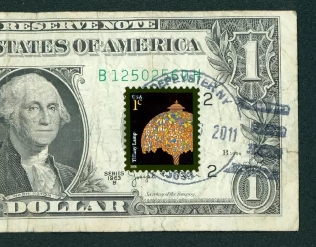 $1 1963 B (( First Day Issue - 2011 )) (( JOSEPH BARR )) Federal Reserve Note