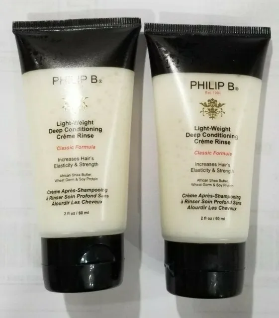 Philip b Light-Weight deep conditioning creme rinse 2 fl. oz. x2