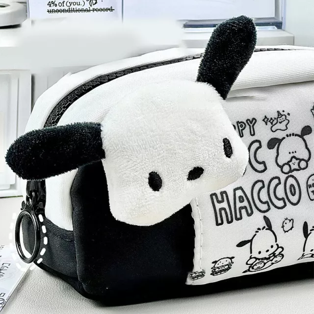 Cute Student Large Capacity Pencil Box Stationery Bag Plush Portable Pencil C-EL