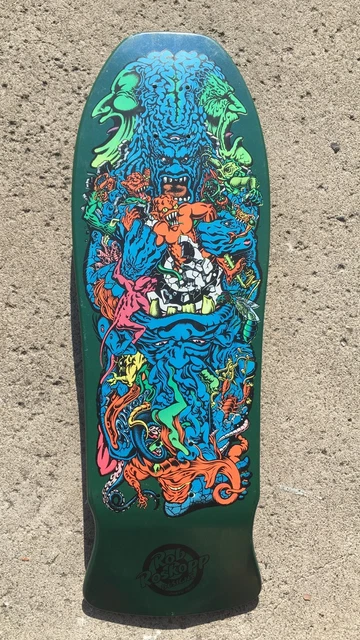 RARE NOS VINTAGE 1988 Santa Cruz Rob Roskopp 5 Skateboard