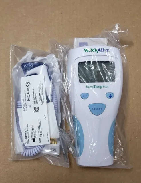 Welch Allyn SureTemp Plus 690 Electronic Thermometer with Oral Probe -
