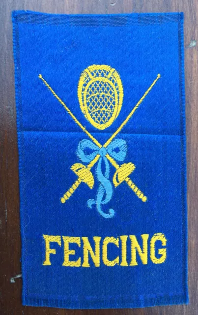1910-15 “FENCING”  Woven  Silk-Canadian Miscellany Imperial Tobacco