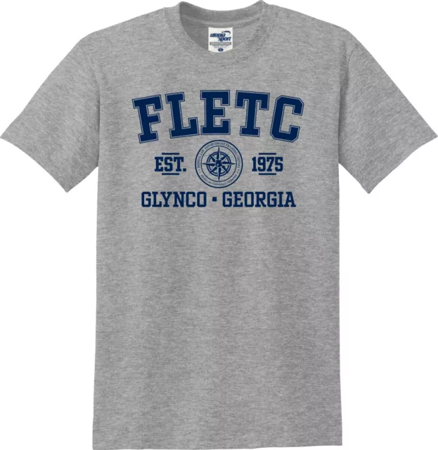 FLETC Federal Law Enforcement Training Center Glynco Georgia T-Shirt (S-5X)