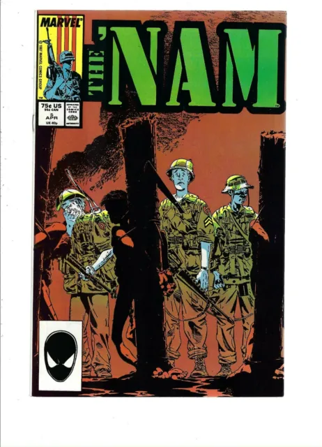 The Nam  5   -    1986   Vietnam  War Series  - Marvel Comics