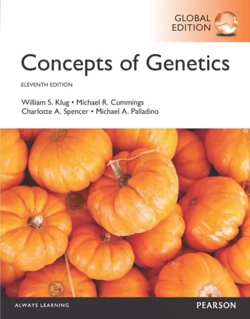 Concepts of Genetics, Global Edition, Klug, William