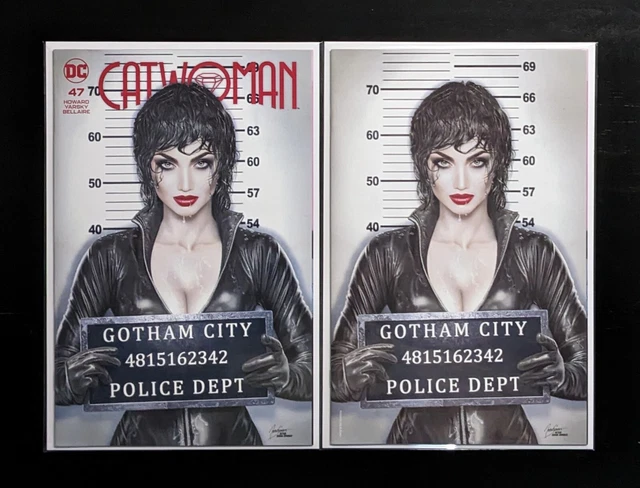 Catwoman #47 - Natali Sanders Homage Variant Set - Trade Dress + Virgin  2022 DC