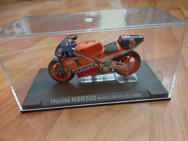 1/24 Deagostini Ixo - Honda NSR500 Alex Criville 1999 Miniature Moto Vélo