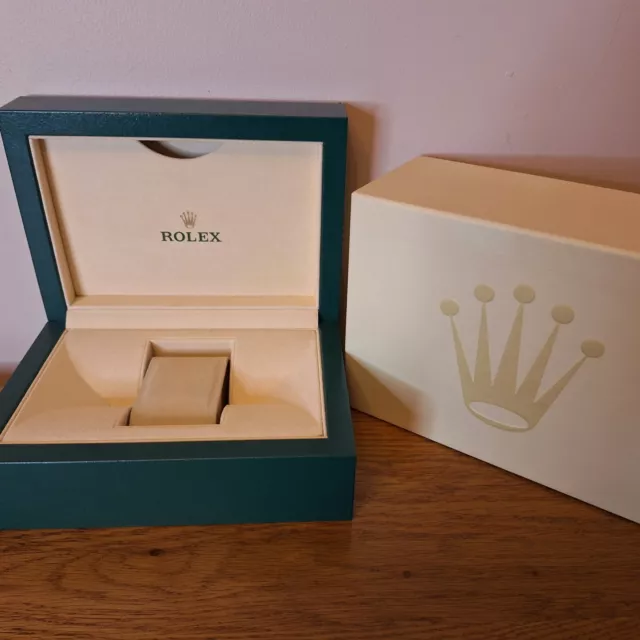 ROLEX  Green Wave watch box medium