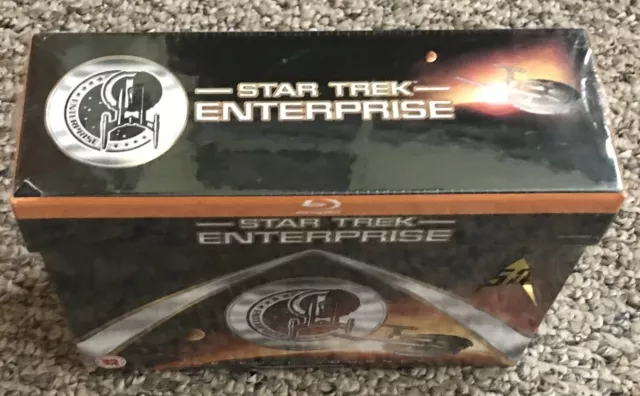 STAR TREK "Enterprise" The Full Journey Complete Series Blu-Ray Box Set new seal