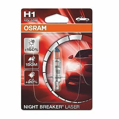OSRAM Glühlampe, Birne Auto H1 12 V 55 W P14,5s