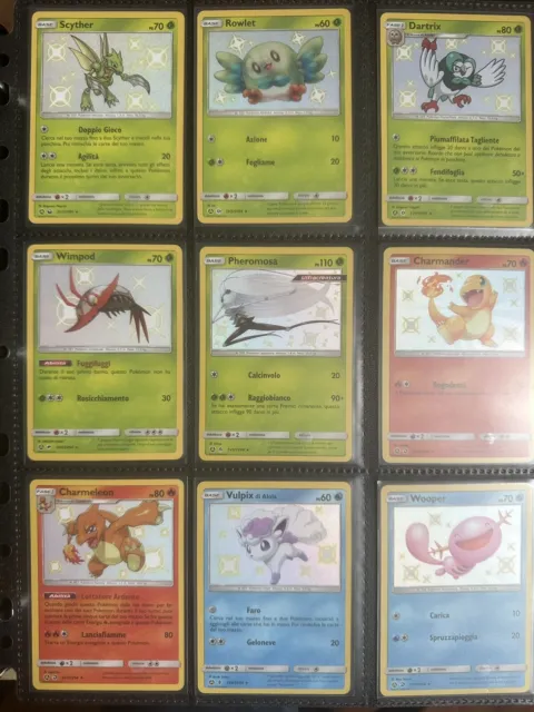 # Pokemon Destino Sfuggente Baby Shiny Set Completo Nm To Mint!!!! #