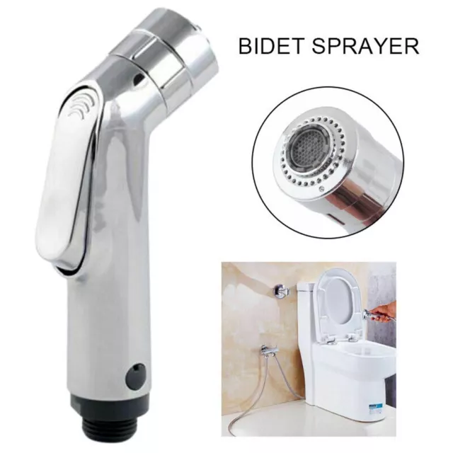 Muslim Shataff Shower Toilet Hose Kit Adjustable Water Pressure Bidet Sprayer