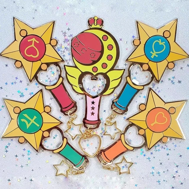 SAILOR MOON TSUKINO Usagi Transforming Magic Wand Metal Bottle Opener