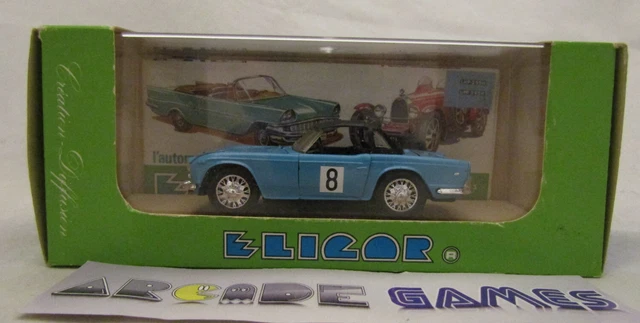 Eligor 1/43 Triumph TR5 Roadster 1968 – Coupe Des Alpes – Diecast Miniature Voiture Collection