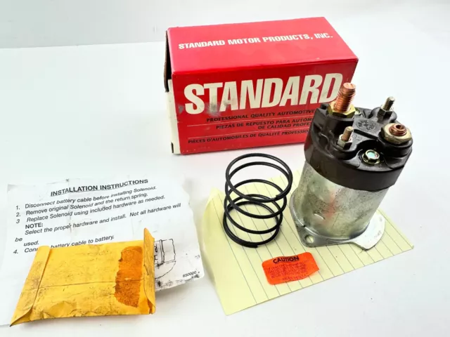 Standard SS251 Solenoid / Solenoide NEW IN BOX with parts