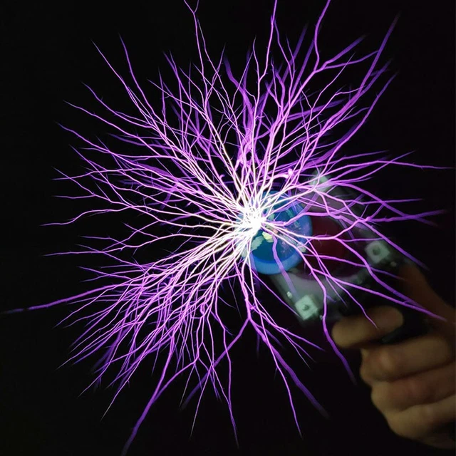 TESLA COIL GUN Handheld Energy Generator with Power Adapter